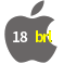 Aplicativo 18 brl para iOS